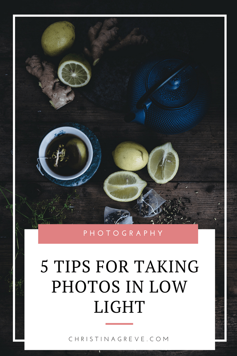 Five Tips for Taking Photos in Low Light