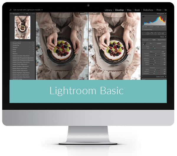 Online Lightroom Course for Food and Lifestyle Photographers