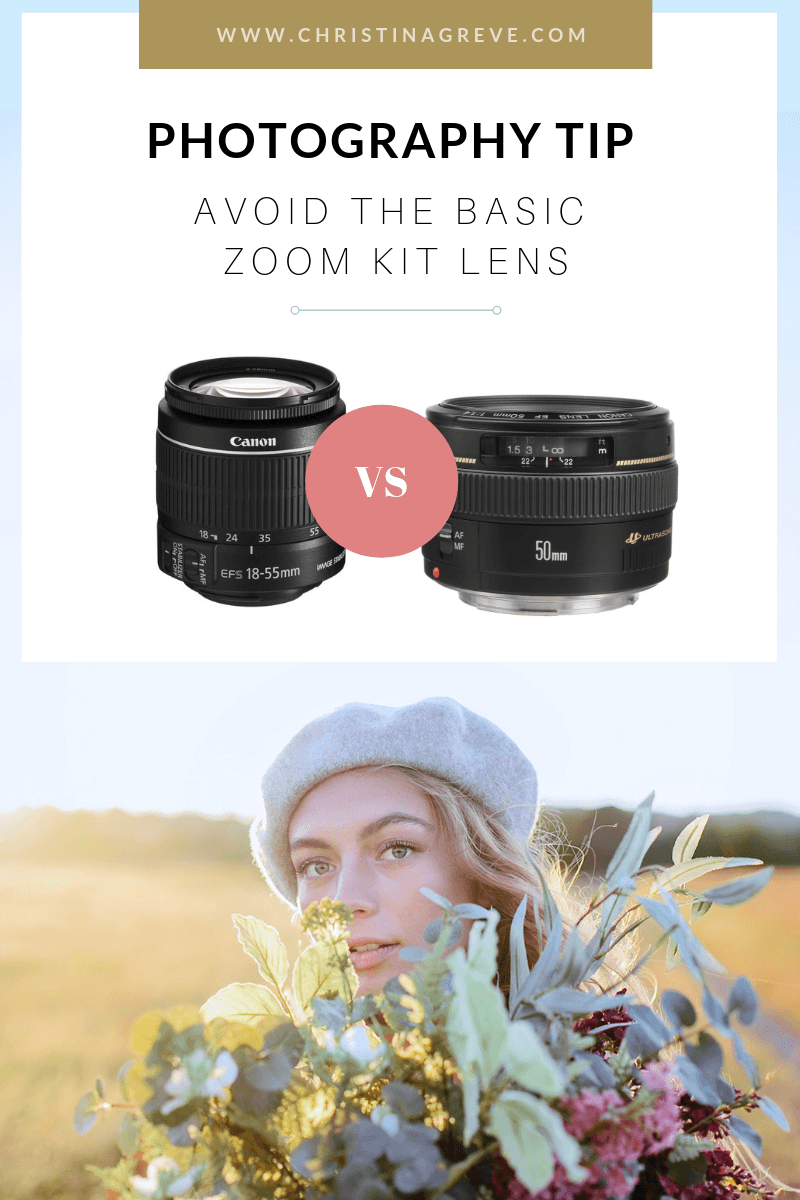 Photography Tip: Avoid The Basic Zoom Kit Lens