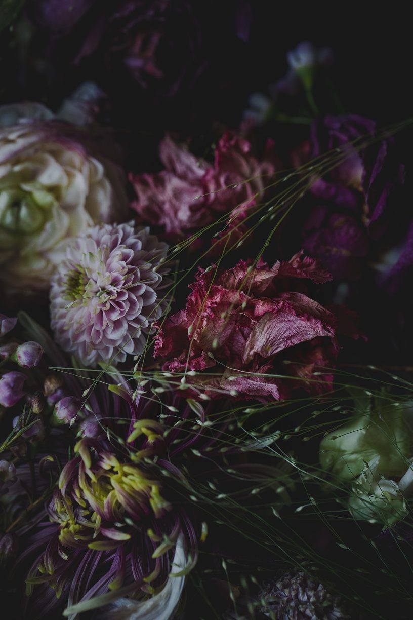 old flowers fine art photography